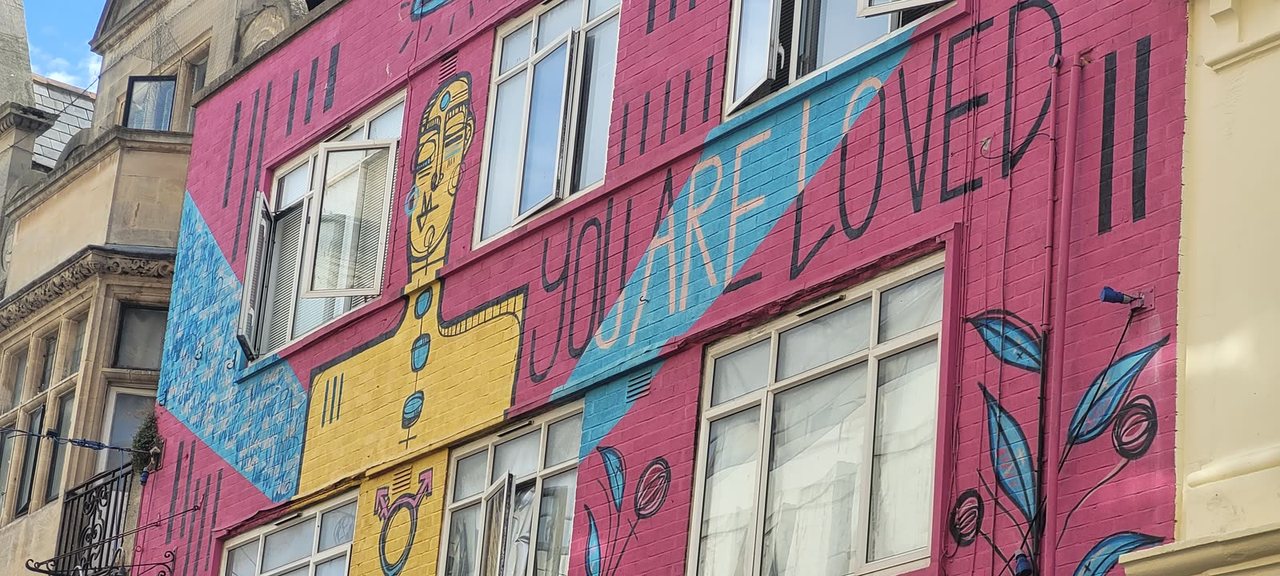 Street art in Weston-super-Mare